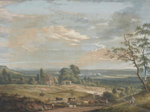 Paul Sandby A Distant View Of Maidstone From Lower Bell Inn Boxley Hill By Paul Sandby 1