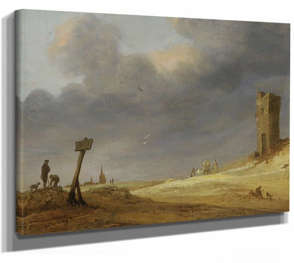 A Dune Landscape By Jacob Salomonsz Van Ruysdael