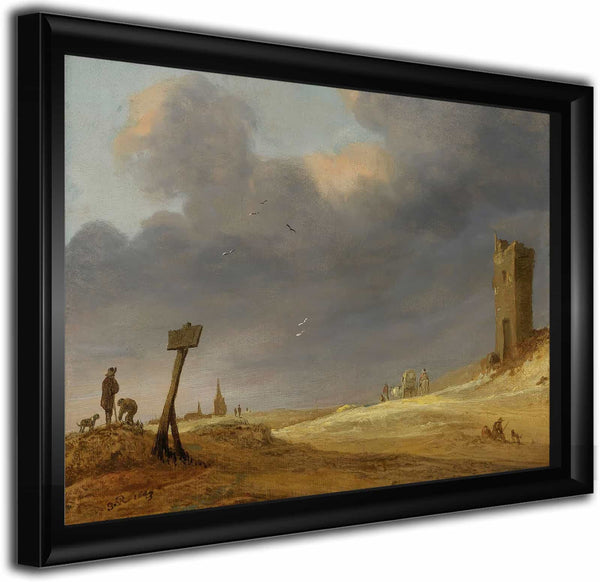 A Dune Landscape By Jacob Salomonsz Van Ruysdael