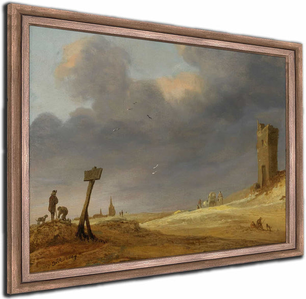 A Dune Landscape By Jacob Salomonsz Van Ruysdael