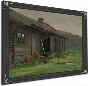 A Farmhouse In Summer Rain By Jacob Gloersen