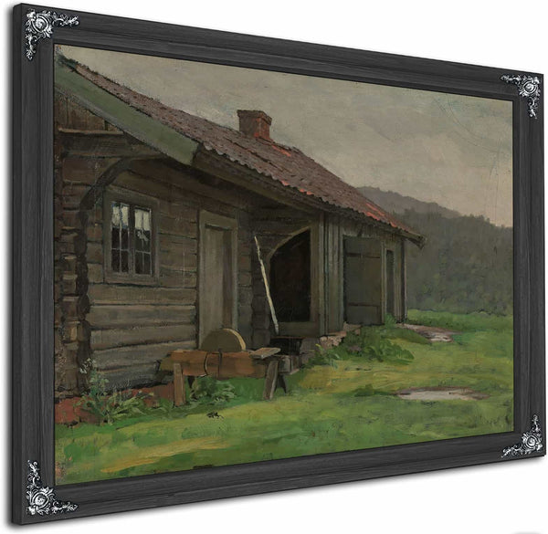 A Farmhouse In Summer Rain By Jacob Gloersen