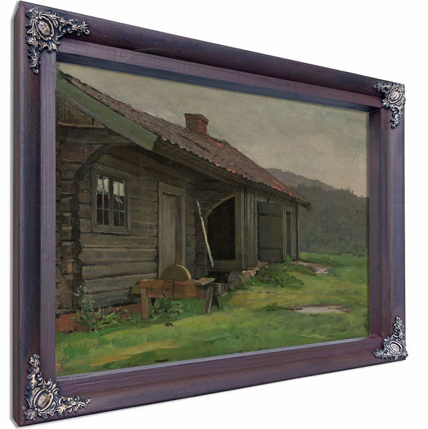 A Farmhouse In Summer Rain By Jacob Gloersen