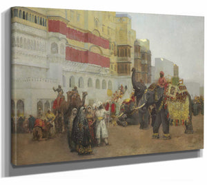 Edwin Lord Weeks A Fete Day At Bekanir  Beloochistan Bekanir By Edwin Lord Weeks