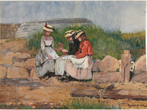 Winslow Homer A Fishermans Daughter By Winslow Homer