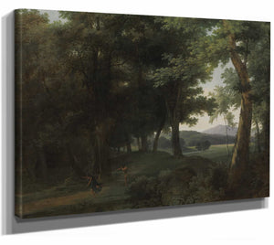 Jean Victor Bertin A Forest With Apollo And Daphne By Jean Victor Bertin