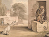 Samuel Howitt A Goose And A Baboon By Samuel Howitt