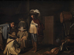 Anthonie Palamedesz A Guardroom (1616 – 1673) By Anthonie Palamedesz