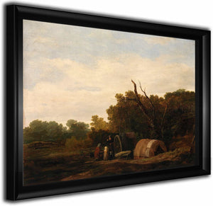 A Gypsy Encampment By William Mulready