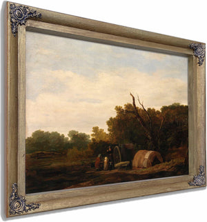 A Gypsy Encampment By William Mulready