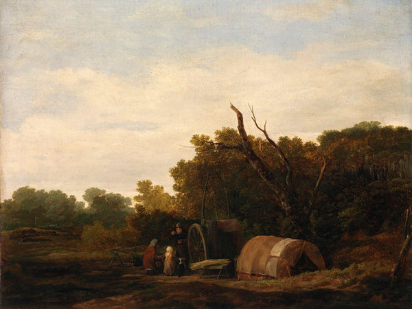 William Mulready A Gypsy Encampment By William Mulready