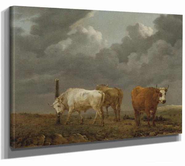 A Landscape With Cattle By Karel Dujardin