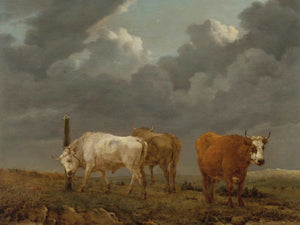 Karel Dujardin A Landscape With Cattle By Karel Dujardin