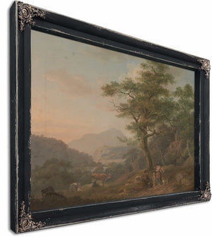 A Landscape With Figures By Nicholas Pocock