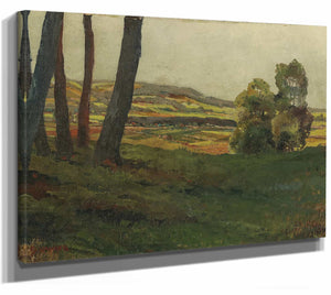 Max Kahrer 14" x 11" / Stretched Canvas Wrap A Landscape By Max Kahrer