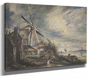 A Mill Near Colchester By John Constable