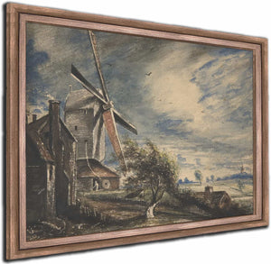 A Mill Near Colchester By John Constable