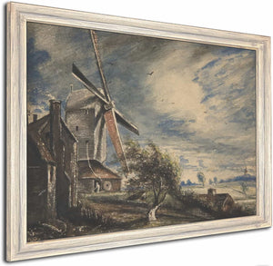 A Mill Near Colchester By John Constable