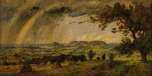 Jasper Francis Cropsey A Passing Shower Over Mts Adam And Eve By Jasper Francis Cropsey 1