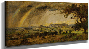 Jasper Francis Cropsey A Passing Shower Over Mts Adam And Eve By Jasper Francis Cropsey