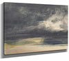 Thomas Shotter Boys 14" x 11" / Stretched Canvas Wrap A Storm On The Coast By Thomas Shotter Boys