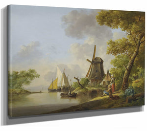 A Summer Landscape By Jan Van Os