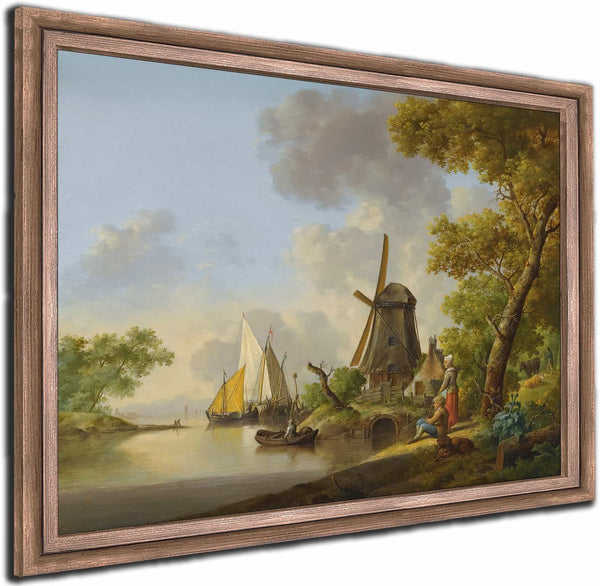 A Summer Landscape By Jan Van Os