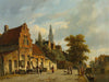 Adrianus Eversen A Town In Holland By Adrianus Eversen