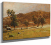 Ludwig Willroider 14" x 11" / Stretched Canvas Wrap A Vast Landscape By Ludwig Willroider