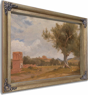 A View At Girgenti In Sicily With The Temple Of Concord And Juno By Charles Lock Eastlake