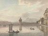 William Pars A View At Lucerne By William Pars