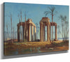 Johann Jakob Frey 14" x 11" / Stretched Canvas Wrap A View Of Anteopolis By Johann Jakob Frey