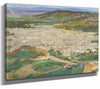 Sir John Lavery 14" x 11" / Stretched Canvas Wrap A View Of Fez By Sir John Lavery
