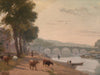 Sir Augustus Wall Callcott A View Of Richmond Bridge On The Thames By Sir Augustus Wall Callcott