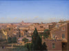 Hans Jorgen Hammer A View Of Rome Seen From The Artists Dwelling By Hans Jorgen Hammer