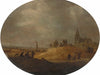 Jan Van Goyen A View Of Scheveningen From The Dunes By Jan Van Goyen