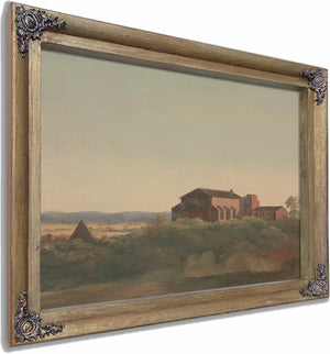 A View Of The Church Of S Sabina And The Pyramid Of Cestius Rome By Charles Lock Eastlake