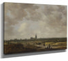Jan Van Goyen 14" x 11" / Stretched Canvas Wrap A View Of The Hague From The Northwest By Jan Van Goyen