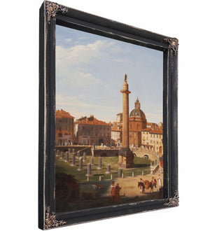 A View Of Trajans Forum Rome By Charles Lock Eastlake