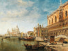 Gustave Walckiers A View Of Venice With The Doge’s Palace And Punta Della Dogana In The Distance By Gustave Walckiers
