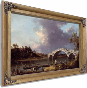 A View Of Walton Bridge By Canaletto