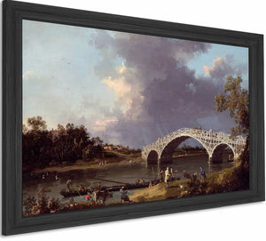 A View Of Walton Bridge By Canaletto