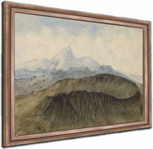 A Volcano In Auvergne By Amantine Aurore Lucile Dupin