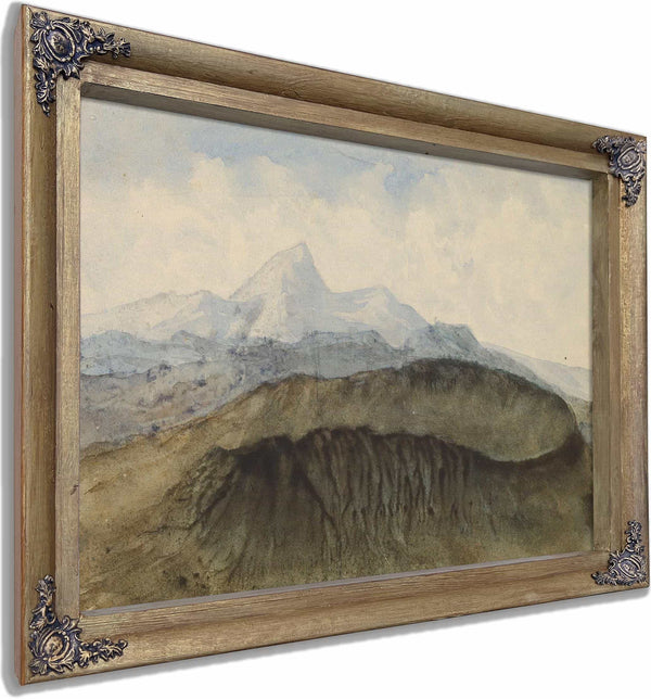 A Volcano In Auvergne By Amantine Aurore Lucile Dupin