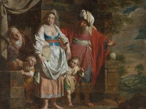 Pieter Jozef Verhaghen Abraham Casting Out Hagar And Ishmael By Pieter Jozef Verhaghen