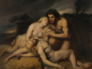 Edouard Dujardin Adam And Eve Discover The Dead Body Of Abel By Edouard Dujardin