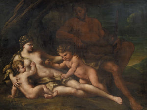 Nicola Vaccaro Adam And Eve With Cain And Abel (1649 – 1709) By Nicola Vaccaro