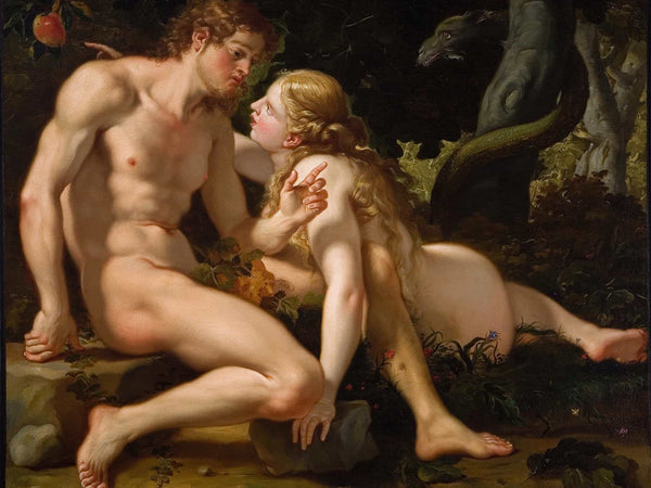 Antonio Molinari Adam And Eve By Antonio Molinari