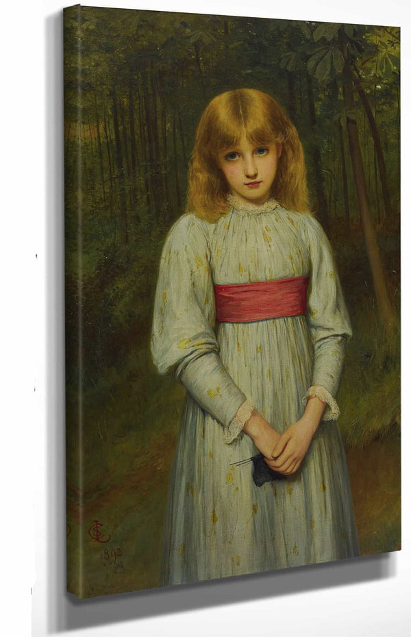 Charles Sillem Lidderdale 12" x 18" / Stretched Canvas Wrap Adolescence By Charles Sillem Lidderdale