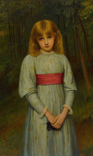 Charles Sillem Lidderdale 12" x 18" / Unframed Paper Adolescence By Charles Sillem Lidderdale